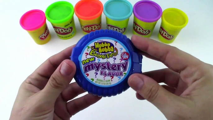 Play Doh Peppa Pig and Giant Bubble Gum Hubba Bubba Modeling Clay for Kids Modelling ToyBoxMagic-5LYqBb