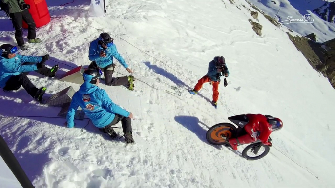 Record du monde de vitesse : voici la vidéo de l'exploit d'Eric Barone à Vars