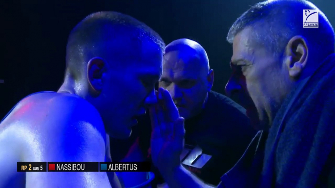 SAVATE BOXE FRANCAISE - FINALE ELITE A 2017 - Cat.M75 : Ludovic NASSIBOU vs Kevin ALBERTUS -