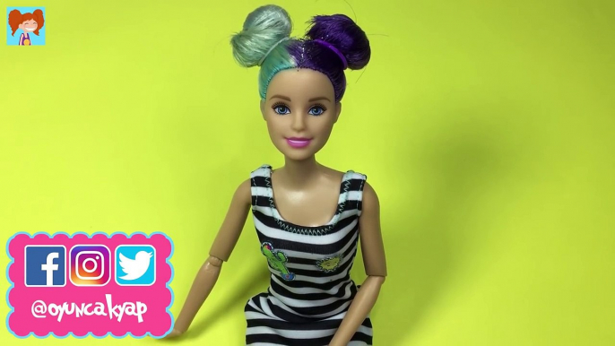 Barbie Kola Şişesi Yapımı Kendin Yap Kolay Barbie Bebek Eşyaları Oyuncak Yap