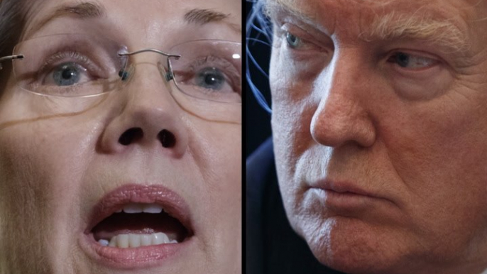 Elizabeth Warren came out swinging against Donald Trump and Jeff Sessions [Mic Archives]