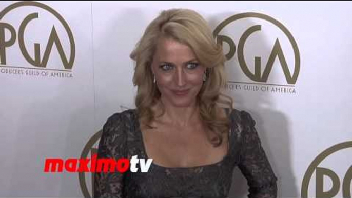 Gillian Anderson 2014 PGA Awards Red Carpet Arrivals