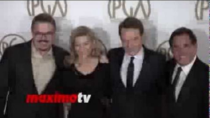 Bryan Cranston and Vince Gilligan  2014 PGA Awards Red Carpet Arrivals