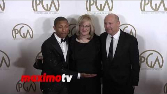 Pharrell Williams 2014 PGA Awards Red Carpet Arrivals