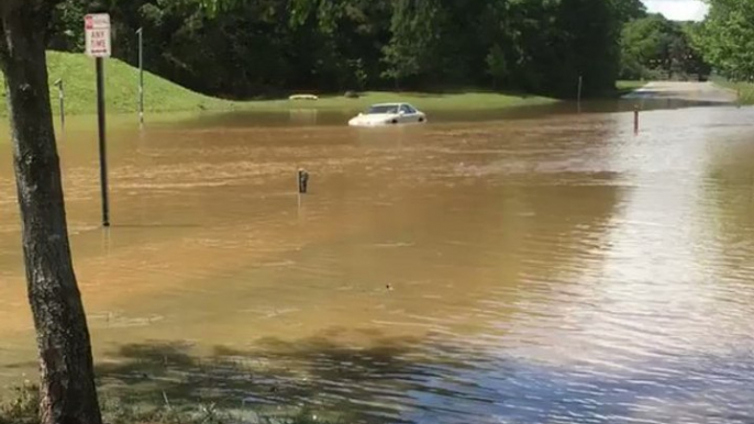 Flooding Forces Closure of Raleigh Mall