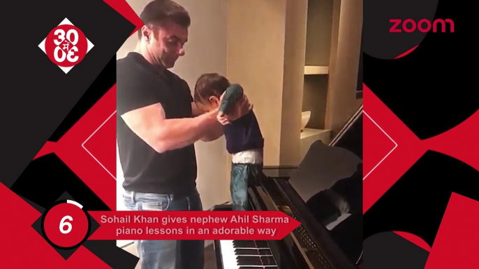 Sohail Gives His Nephew Ahil Piano Classes,Shraddha's Transformation In Haseena