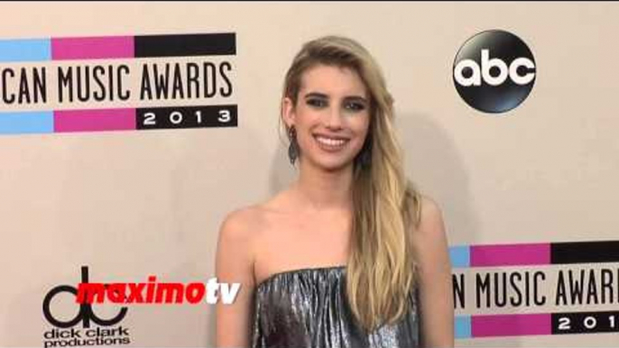 Emma Roberts 2013 American Music Awards Red Carpet - AMAs 2013