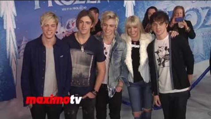 R5 "FROZEN" World Premiere - Riker, Rocky, Rydel, Ross Lynch & Ellington Lee Ratliff