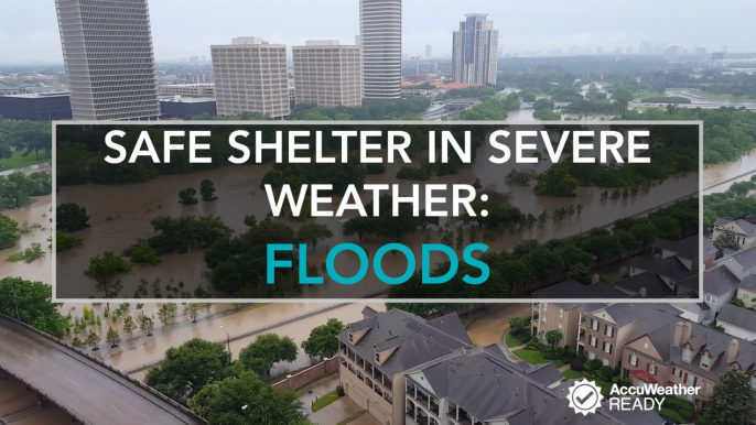 Safe shelters in severe weather: floods