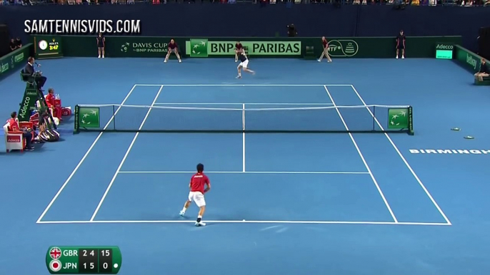 Andy Murray Vs Kei Nishikori - Davis Cup 2016_41