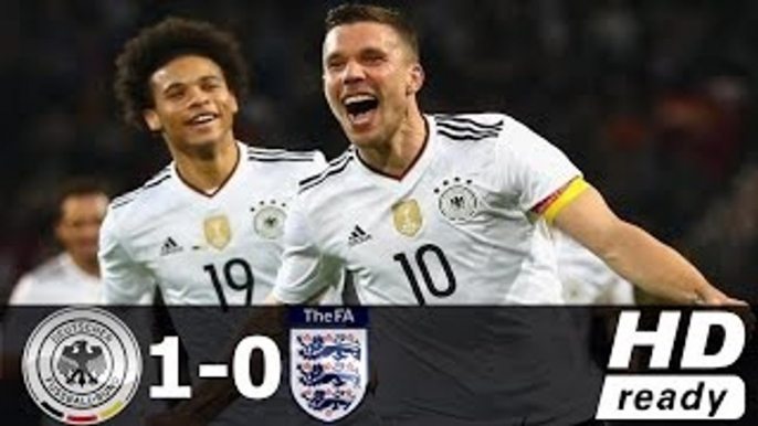 All Goals & highlights - Germany 1-0 England  - 22.03.2017 ᴴᴰ