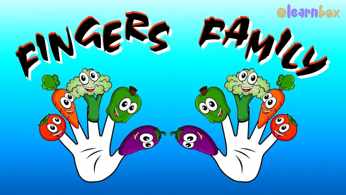 Vegetables Cartoons Animation Singing Finger Family Nursery Rhymes for Preschool Children