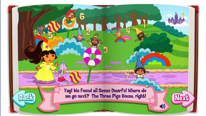 Dora The Explorer Doras Fairytale Fiesta Game video 01