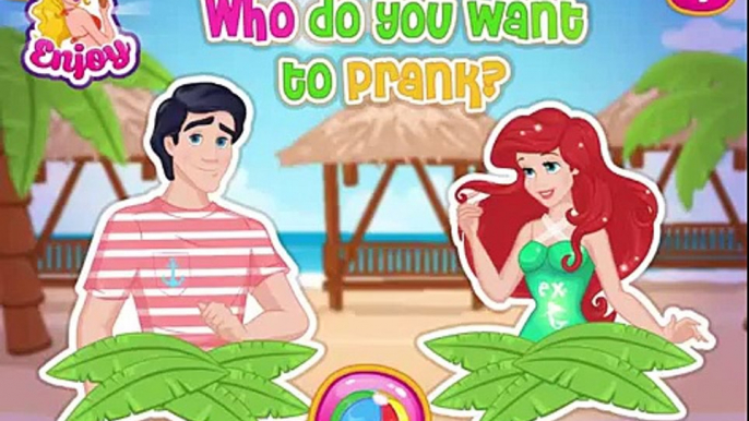 The Best Disney Couple?! Princess Ariel & Eric Summer Fun Pranks | Disney Princess Games F