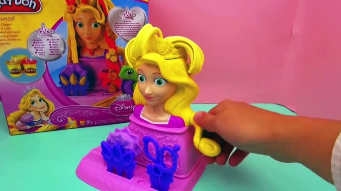 Play Doh hair cut Nederlands – Haar stylen van Rapunzel (Demo deel 2)