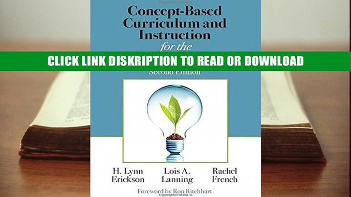 Read Concept-Based Curriculum and Instruction for the Thinking Classroom (Concept-Based Curriculum