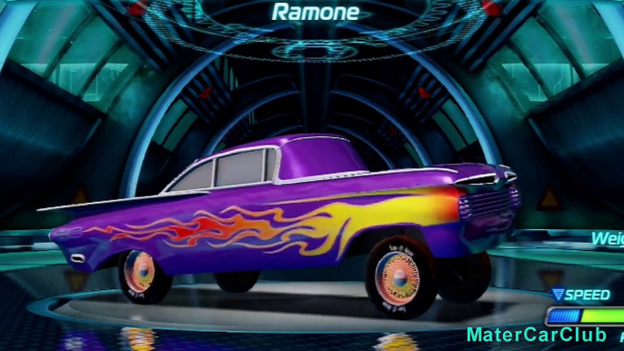 Cars 2 Color Changing Custom Paint! Cars-Cars 2-Cars Toons-Maters Tall Tales-Race-O-Rama!