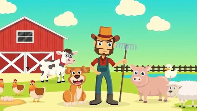 Old Macdonald Had A Farm | Nursery Rhymes | Kids Songs | Baby Rhymes | Farm Song