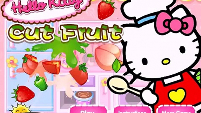 HELLO KITTY COOKING apples and banana cupcakes game jeux gratuits, cocina, jeux de fille,