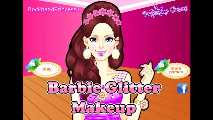 ❀ Baby Barbie Glittery Fashion Makeup Game / Baby Barbie Makeover Dress Up Games for Girls