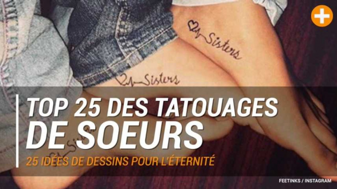 Tatouages de soeurs : 25 idées de dessins pour l’éternité