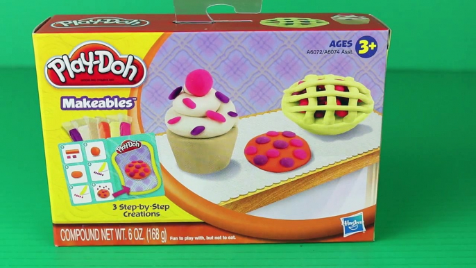 Play Doh Makeables Desserts Pies, Cookies, Cupcakes New new Play-Doh Treats Berry Pie *|