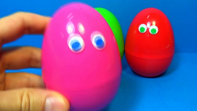 3 surprise eggs with FUNNY TOYS Super eggs surprise unboxing for Kids for BABY Funny Compilation-Ah-Cg