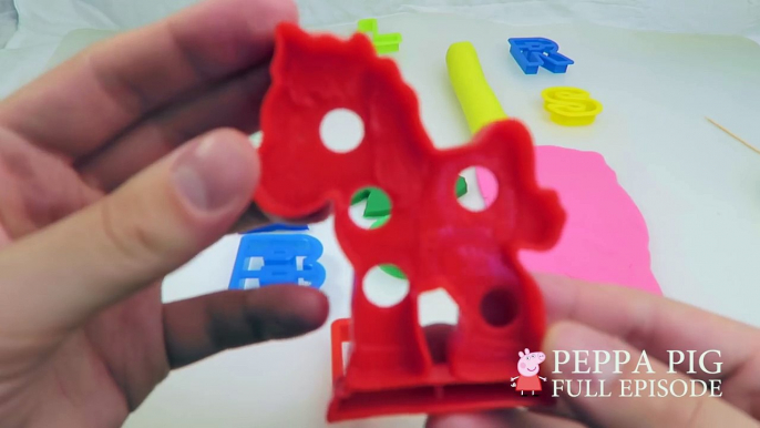 Learn Colours with Play Dough Modelling Clay with Molds Fun and Creative for Children Todd