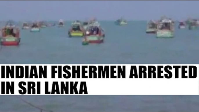 Sri Lankan Navy arrests 10 Indian fishermen: Watch video|Oneindia News