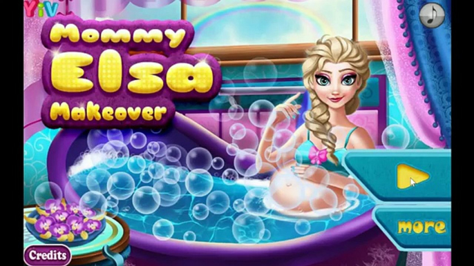 Frozen Pregnant Elsa Mommy Makeover - Dress Up Games - Disney Princess Games HD