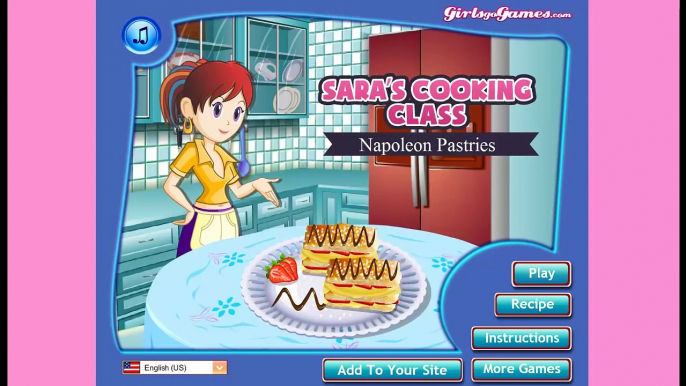 Saras Cooking Class Napoleon Pastries - Cooking Games