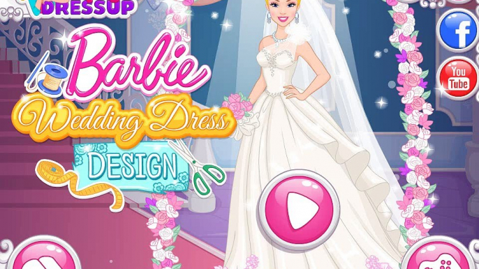 Barbie Wedding Dress Design – Best Barbie Dress Up Games For Girls And Kids