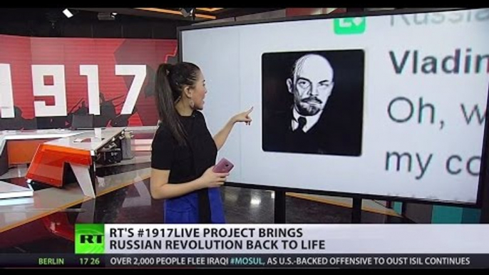 #1917LIVE: Relive Russian Revolution as it happened with interactive website & Twitter project