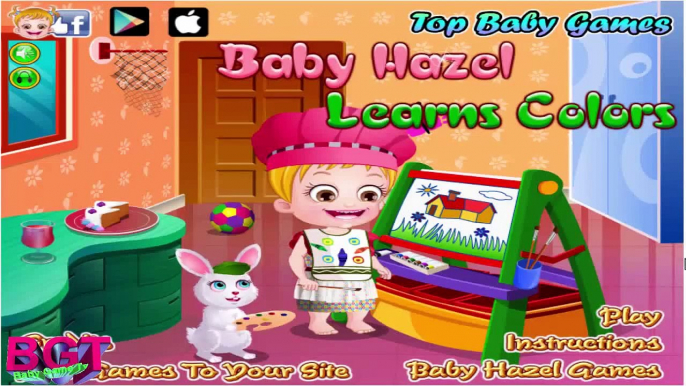 Baby Hazel Learns Colors - Babies and Kids Educative Video Games - Dora The Explorer