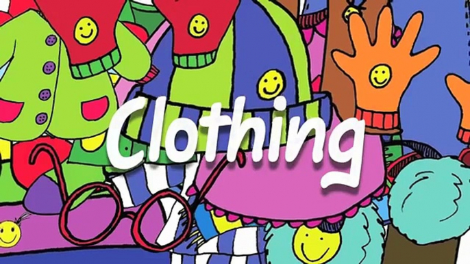 Clothing Vocabulary for Kids - What Do You Wear Chant - ELF Kids Videos-M