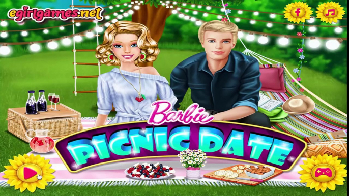 Barbie Picnic Date - Barbie and Ken Dress Up Games for Girls - Barbie Girl Games Play