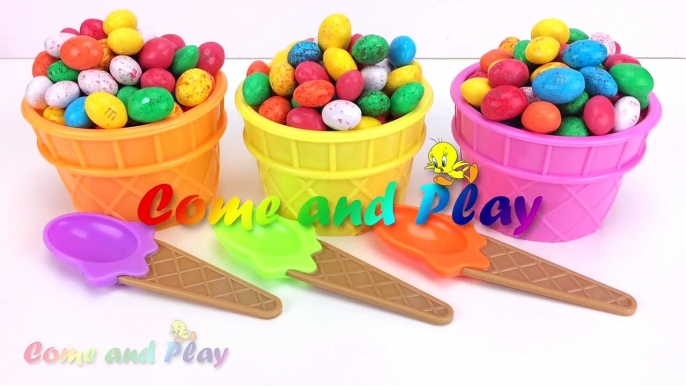 Giant M&M Ice Cream Surprise Toys Chupa Chups Chocolate Kinder Surprise Paw Patrol Learn Colors Kids-4-3TS