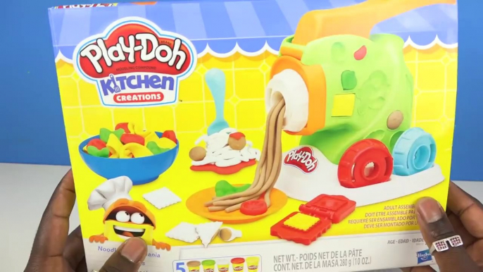 DIY Play Doh Rainbow Spaghetti Maker Modelling Clay Play Doh Mighty Toys-rTaD