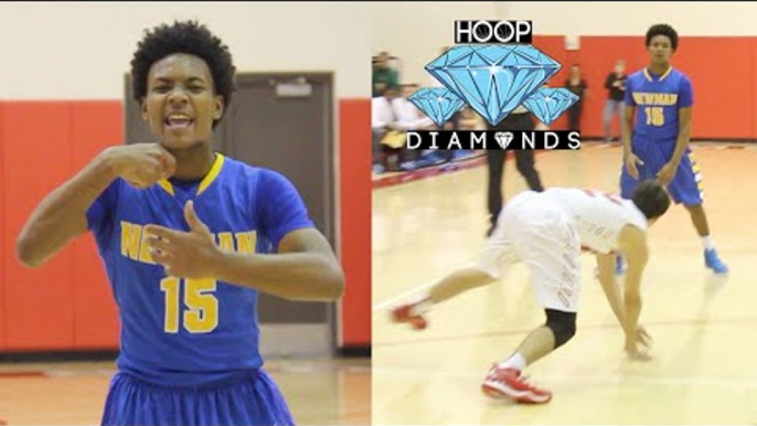 KJ Fitzgerald Leads Cardinal Newman To Back-To-Back District Titles!! | 2017 Guard With CRAZY Handle