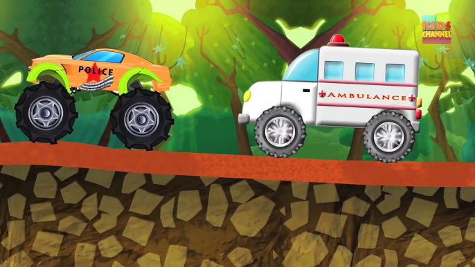 Scary Monster Truck | Monster Truck Stunts