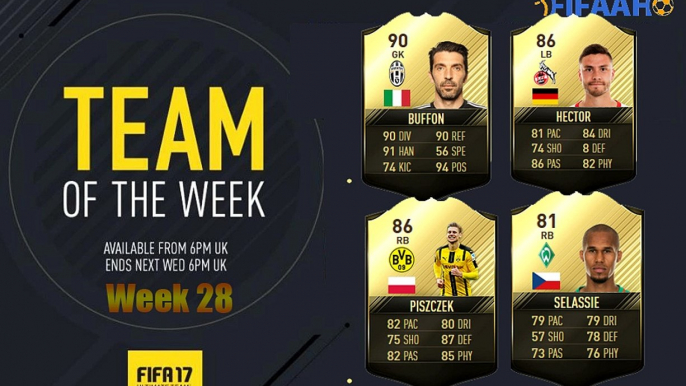 FIFA 17 TOTW 28 Predictions and Best Investment: IF Rakitić, IF Schürrle, SIF Giroud, SIF Neymar, TIF Ronaldo