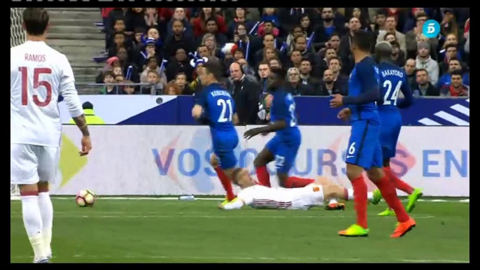 David Silva Goal HD - France 0-1 Spain - 28.03.2017