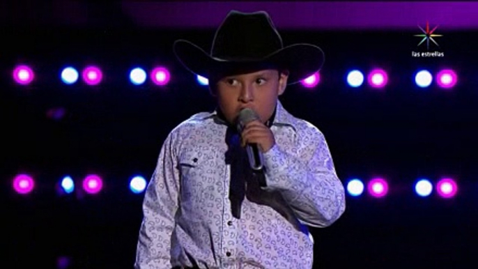 Emiliano flores 'El Palomito' - "Hablemos" La voz kids Mexico Audiciones