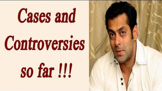 Salman Khan controversies : Here is the list | Oneindia News