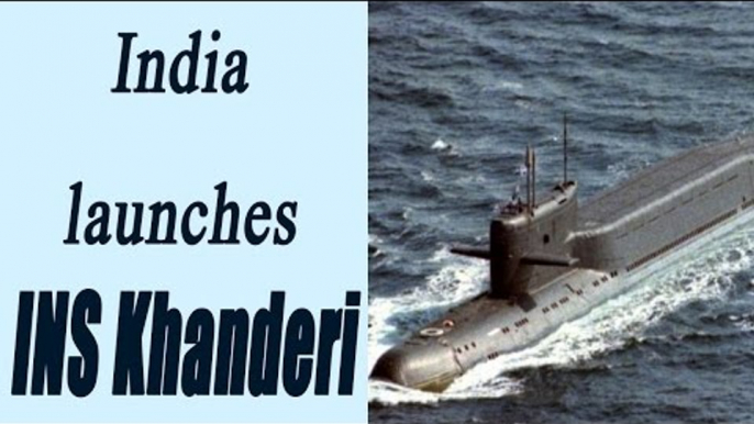 India Launches Second Scorpene-Class Submarine Khanderi | Oneindia News