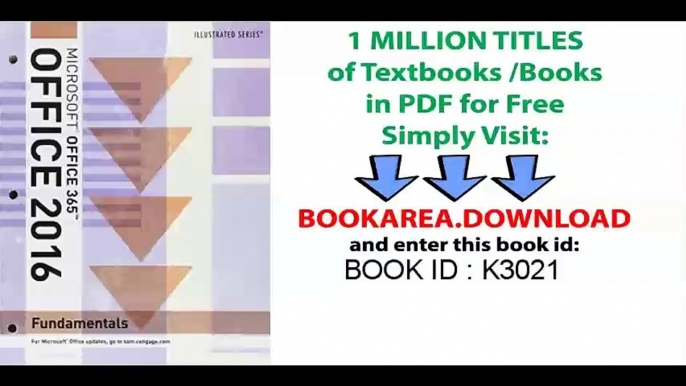 Bundle_ Illustrated Microsoft Office 365 & Office 2016_ Fundamentals, Loose-leaf Version + SAM 365 & 2016 Assessments, Trainings, and Projects with 1 MindTap Reader Multi-Term Printed Access Card