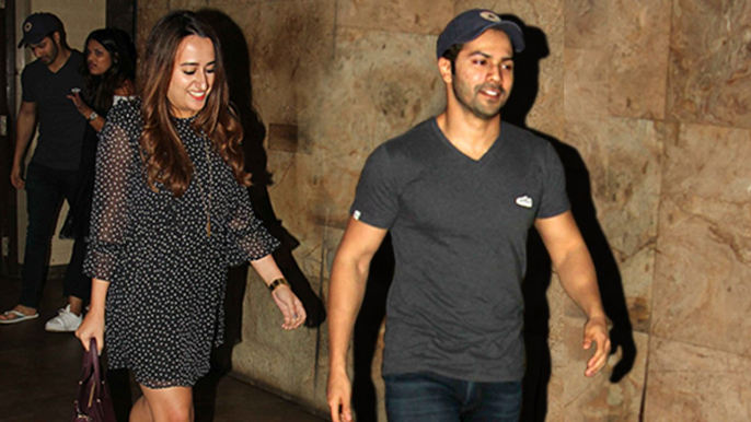 Varun Dhawan & Girlfriend Natasha Dalal's Movie DATE