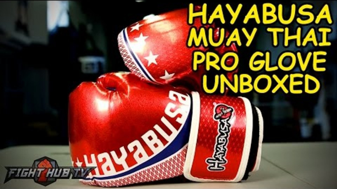 Hayabusa Pro Muay Thai Gloves Unboxed! Sick design! Fight Hub unboxing