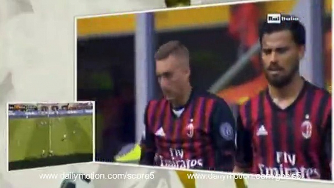 Gerard Deulofeu Goal AC Milan 4 - 0 Palermo SA 9-4-2017