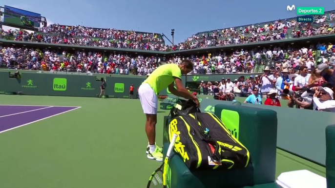 2017 Miami SF Rafael Nadal vs. Fabio Fognini / LAST GAME